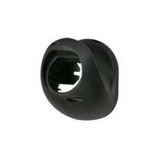 go-e Typ 2 Kabelhalter, Wandhalterung(schwarz, mit Steckergarage)