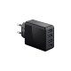 goobay 4-fach USB-Ladegerät (30W) schwarz(schwarz)