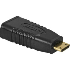 goobay Adapter HDMI auf Mini-HDMI(schwarz, Bulk)