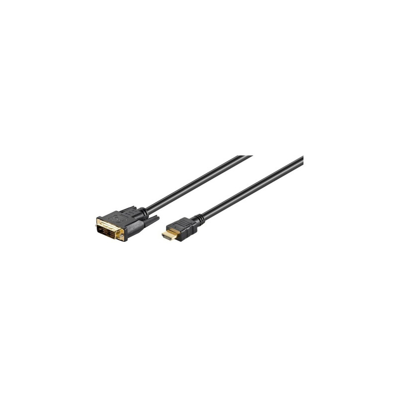 HDMI (Stecker)(schwarz, 2 Meter)