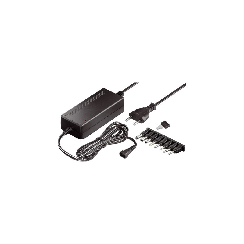 goobay Drehschalteradapter 3000 mA, Netzteil(schwarz, 5-12 Volt)