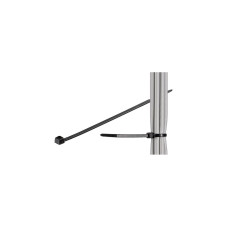 goobay Kabelbinder 200 x 2,5mm(schwarz, 100 Stück, UV-beständig)