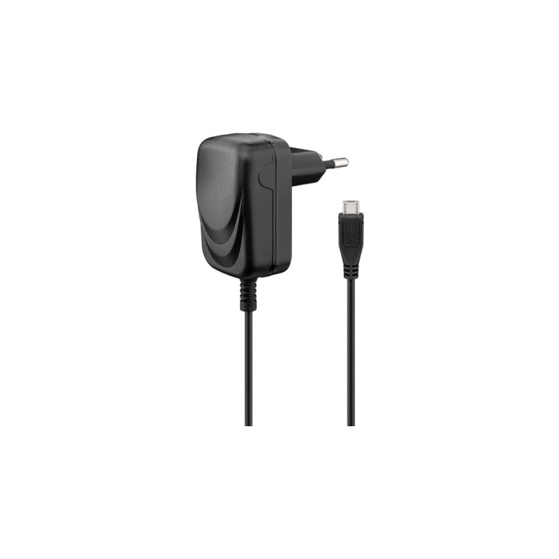 goobay Micro USB-Ladegerät 1 A(schwarz)