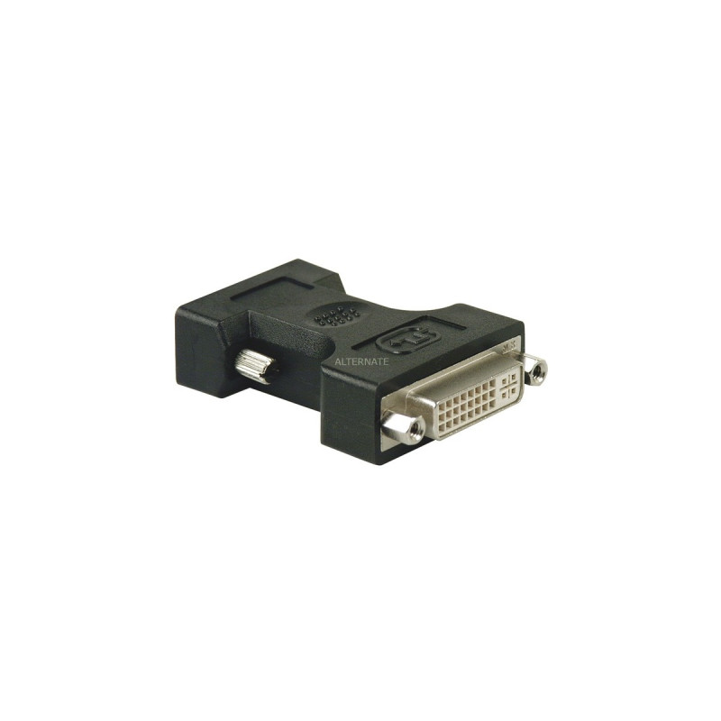 goobay Monitoradapter(schwarz, VGA Stecker - DVI-I Buchse, Bulk)