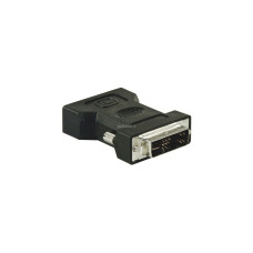 goobay Monitoradapter(schwarz, DVI-I Stecker - VGA Buchse, Bulk)