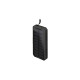 goobay Outdoor Schnelllade-Powerbank 20.000 mAh mit Solar(schwarz, USB-C PD, QC 3.0)