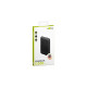 goobay Powerbank kompakt 5.000 mAh(schwarz, 5.000 mAh, Quick Charge 3.0)