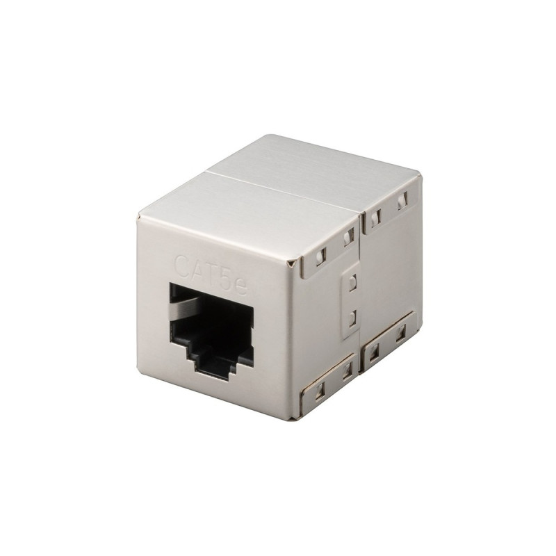 goobay RJ-45 Modularkupplung(2x RJ-45 Buchse)