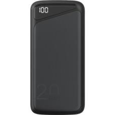 goobay Schnelllade-Powerbank 20.000 mAh(schwarz, PD, Quick Charge 3.0, Super Charge)