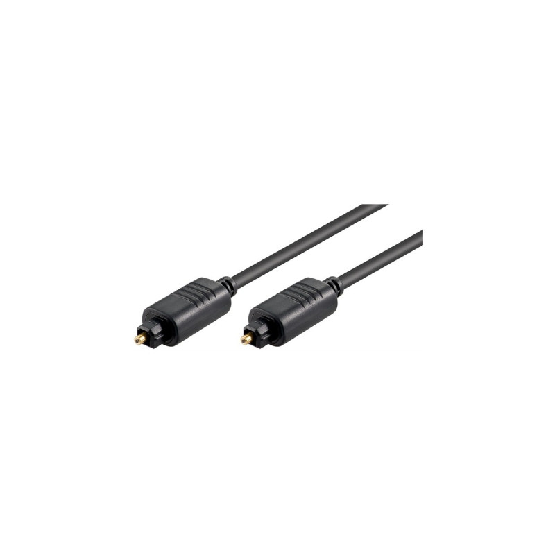 goobay Toslink Kabel(schwarz, 2 Meter)