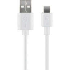 USB-C Stecker(weiß, 2 Meter)