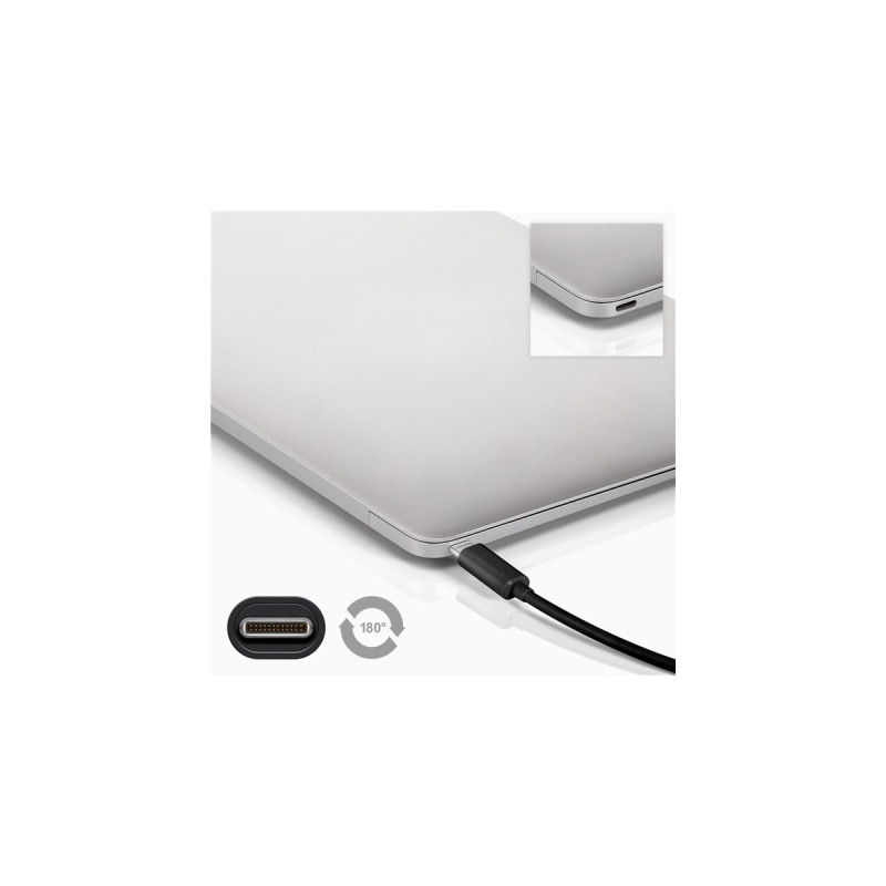 Mini-USB Stecker, Adapter(schwarz, 50cm)