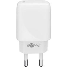goobay USB-C PD (Power Delivery) Schnellladegerät (20W)(weiß)