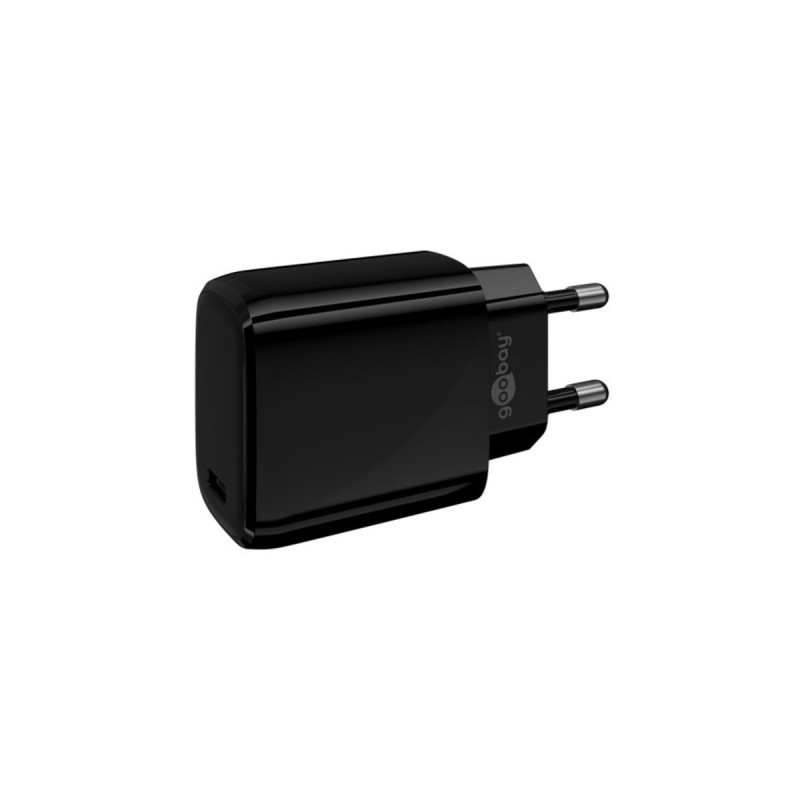goobay USB-C PD (Power Delivery) Schnellladegerät (20W)(schwarz)