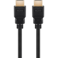 goobay Ultra High-Speed HDMI Kabel mit Ethernet, HDMI 2.1(schwarz, 1,5 Meter)