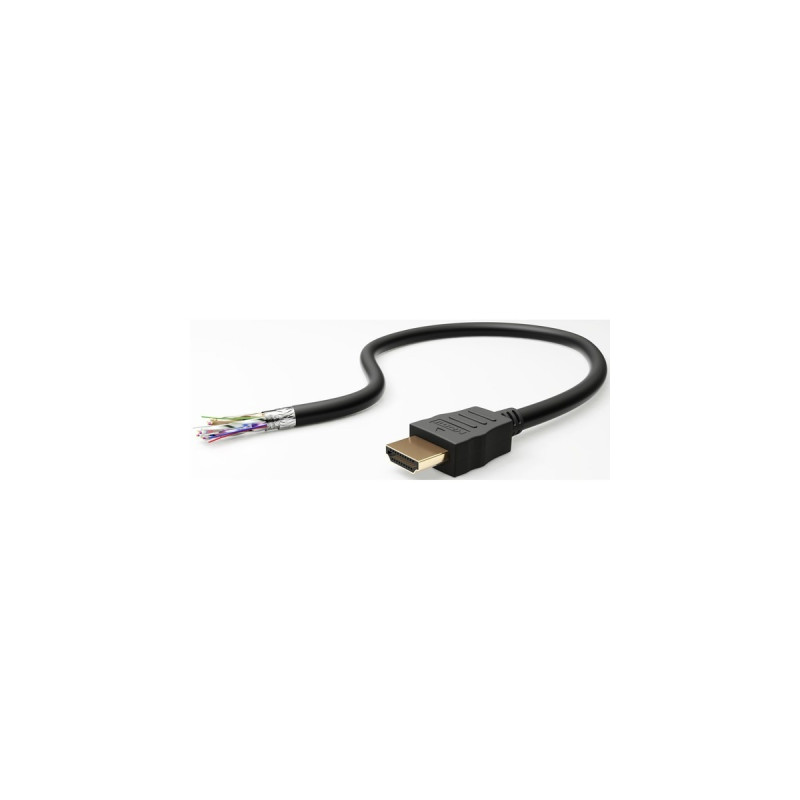goobay Ultra High-Speed HDMI Kabel mit Ethernet, HDMI 2.1(schwarz, 3 Meter)