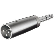 XLR Stecker 3Pin(silber, 1 Stück)