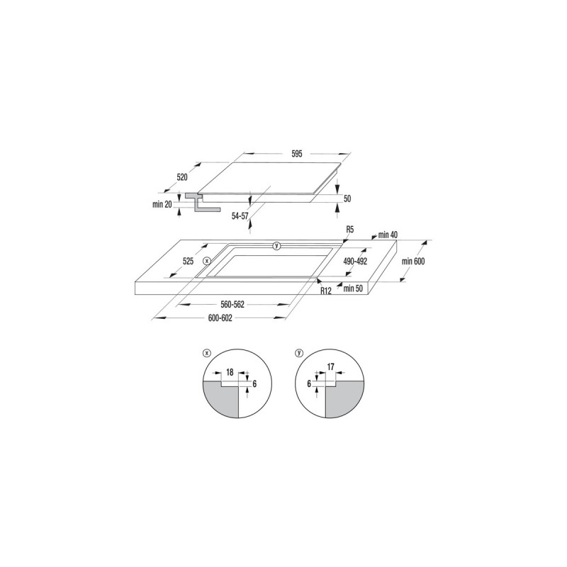gorenje Black Set 4 Pyrolyse, Backofen-Set(edelstahl)