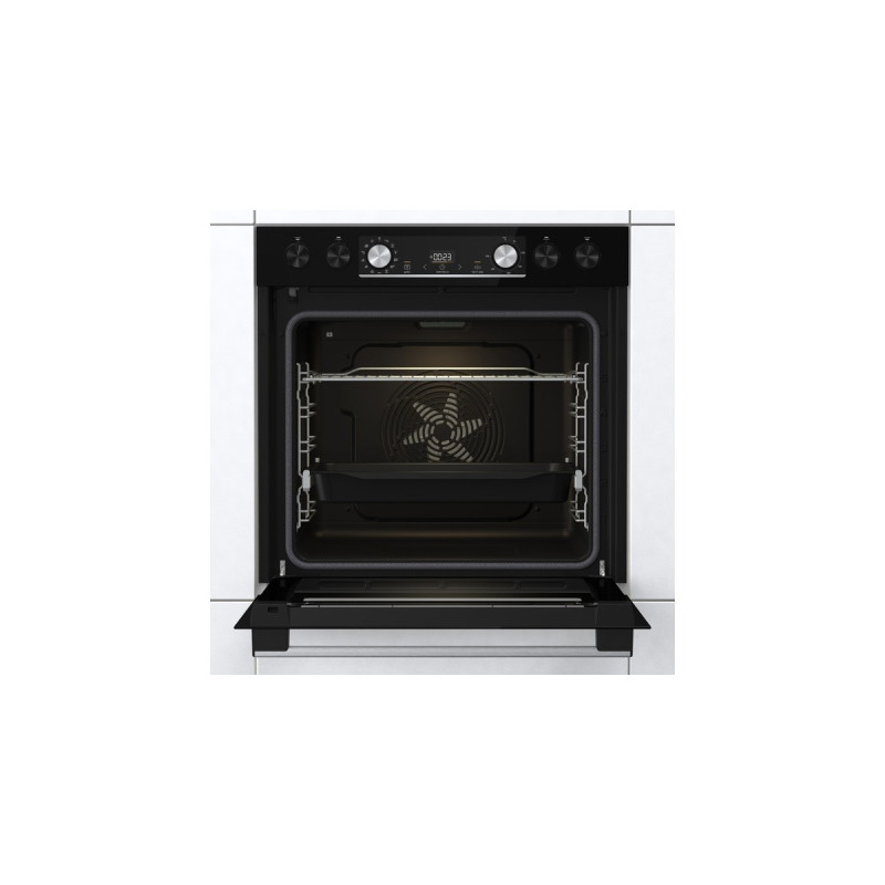 gorenje Black Set 4 Pyrolyse, Backofen-Set(edelstahl)