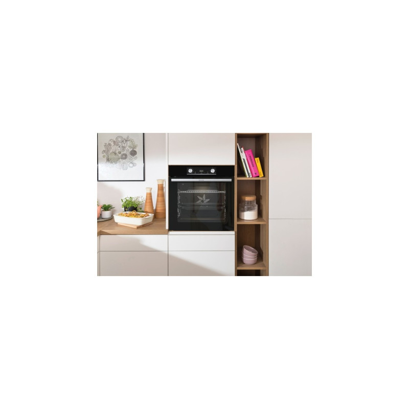 gorenje Black Steam Pyro Set, Backofen-Set(schwarz)