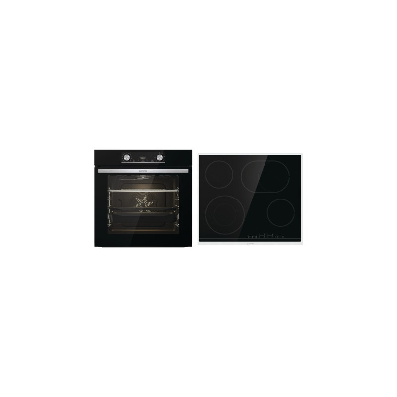 gorenje Black Steam Set, Backofen-Set(schwarz)