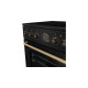 gorenje GECS5B70CLB, Herd(schwarz/gold)