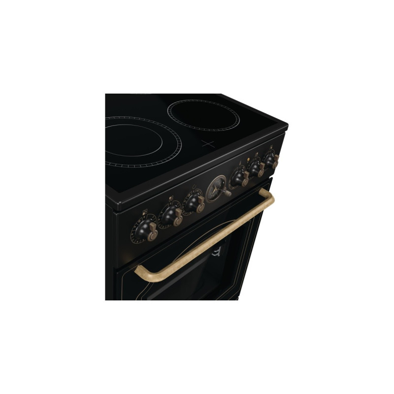 gorenje GECS5B70CLB, Herd(schwarz/gold)