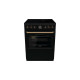 gorenje GECS6B70CLB, Herd(schwarz/gold)