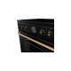 gorenje GECS6B70CLB, Herd(schwarz/gold)