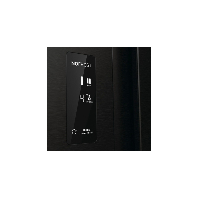 gorenje NRR9185EABXLWD, Side-by-Side(edelstahl (dunkel), ConvertActive)