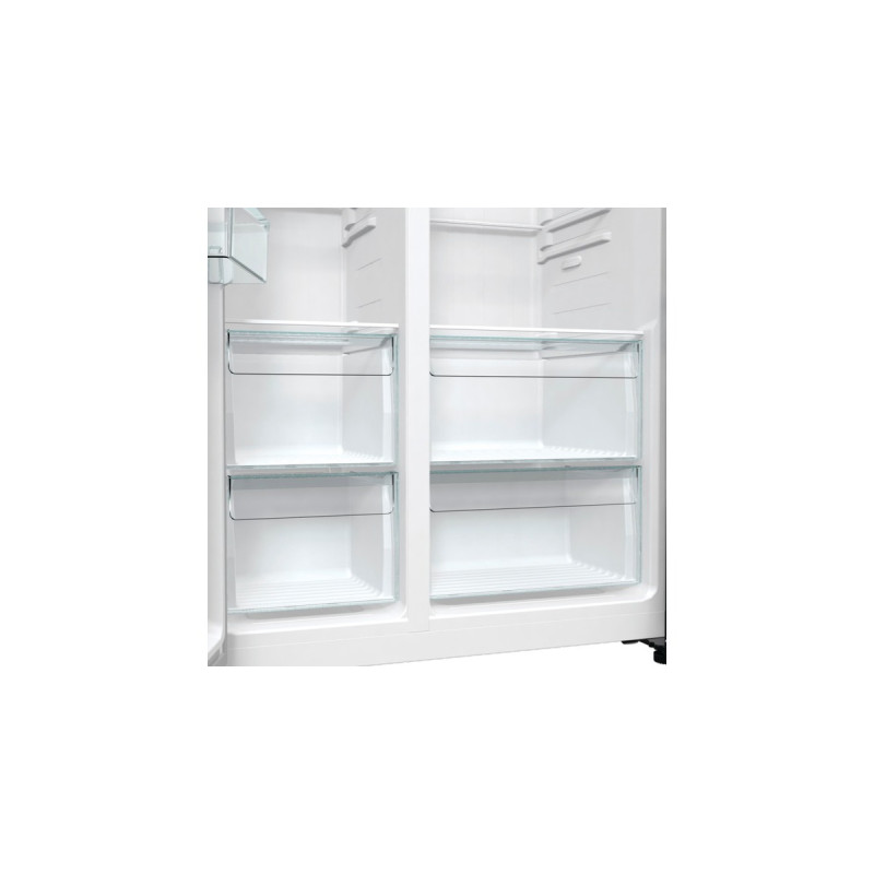 gorenje NRR9185EABXL, Side-by-Side(edelstahl (dunkel), ConvertActive)