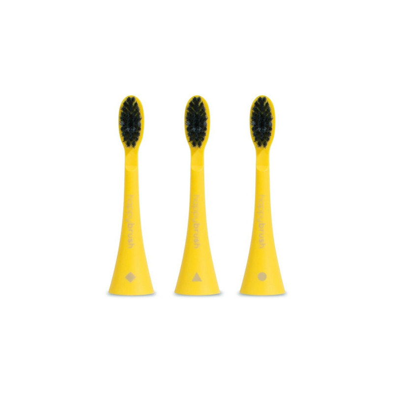 happybrush ECO VIBE 3 Minions Aufsteckbürsten(gelb)