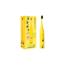 happybrush StarterKit Schall Eco VIBE 3 Minions, Elektrische Zahnbürste(gelb)