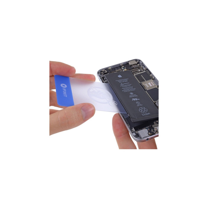 iFixit Plastic Cards in Kreditkartengröße, Schaber(transparent/blau, 2 Stück)