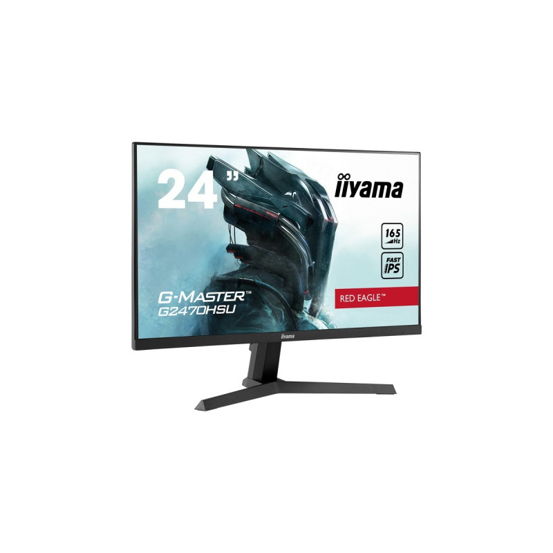 iiyama G-Master G2470HSU-B1, Gaming-Monitor(61 cm (24 Zoll), schwarz, FullHD, IPS, AMD Free-Sync, 165Hz Panel)