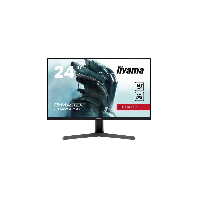 iiyama G-Master G2470HSU-B1, Gaming-Monitor(61 cm (24 Zoll), schwarz, FullHD, IPS, AMD Free-Sync, 165Hz Panel)