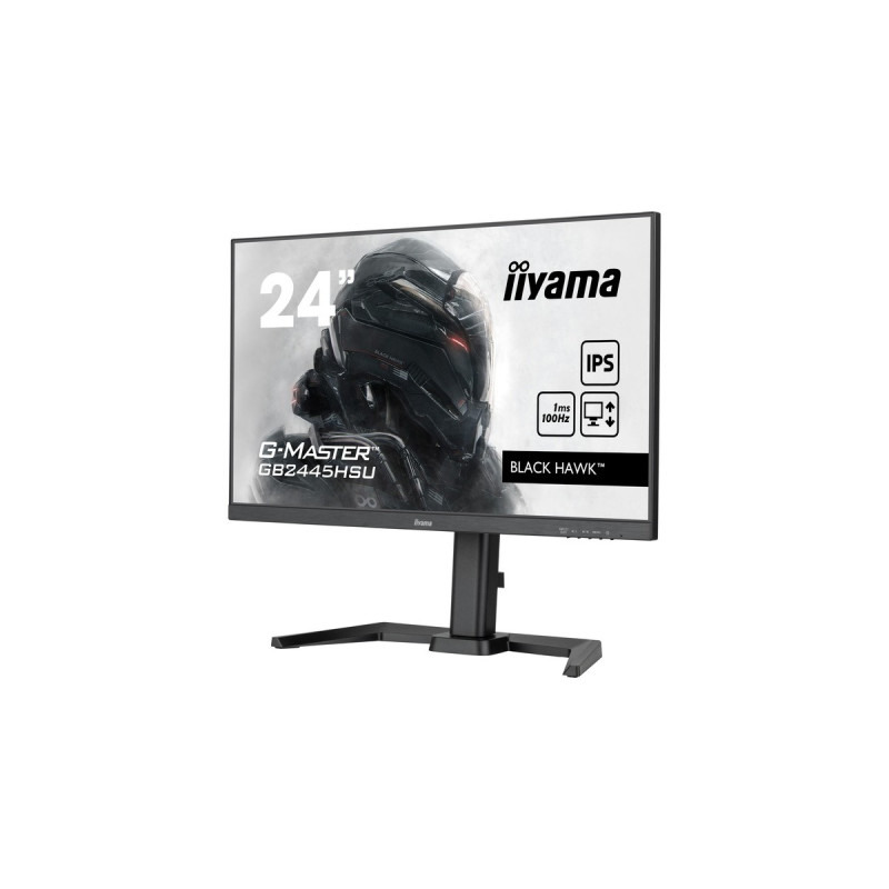 iiyama G-Master GB2445HSU-B1, Gaming-Monitor(61 cm (24 Zoll), schwarz (matt), FullHD, IPS, AMD Free-Sync, 100Hz Panel)