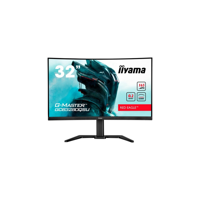 iiyama G-Master GCB3280QSU-B1, Gaming-Monitor(80 cm (31.5 Zoll), schwarz, QHD, VA, AMD Free-Sync, 165Hz Panel)