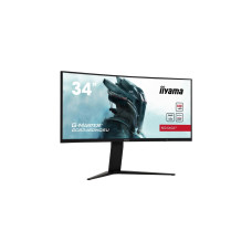 iiyama G-Master GCB3480WQSU-B1, Gaming-Monitor(86.4 cm (34 Zoll), schwarz (matt), UWQHD, VA, Curved, HDMI, DisplayPort, USB, Free-Sync, HDR, 180Hz Panel)