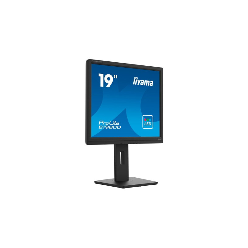 iiyama PROLITE B1980D-B5, LED-Monitor(48 cm (19 Zoll), schwarz, SXGA, TN, VGA, DVI)