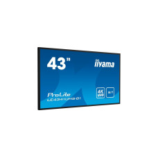 iiyama ProLite LE4341UHS-B1, Public Display(schwarz (glänzend), UltraHD/4K, IPS, HDMI)