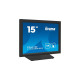 iiyama ProLite T1531SR-B1S, LED-Monitor(38 cm (15 Zoll), schwarz (matt), XGA, VA, Touchscreen, VGA, HDMI, DisplayPort)