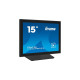 iiyama ProLite T1532MSC-B1S, LED-Monitor(38 cm (15 Zoll), schwarz (matt), XGA, TN, VGA, HDMI, DisplayPort)