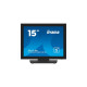iiyama ProLite T1532MSC-B1S, LED-Monitor(38 cm (15 Zoll), schwarz (matt), XGA, TN, VGA, HDMI, DisplayPort)