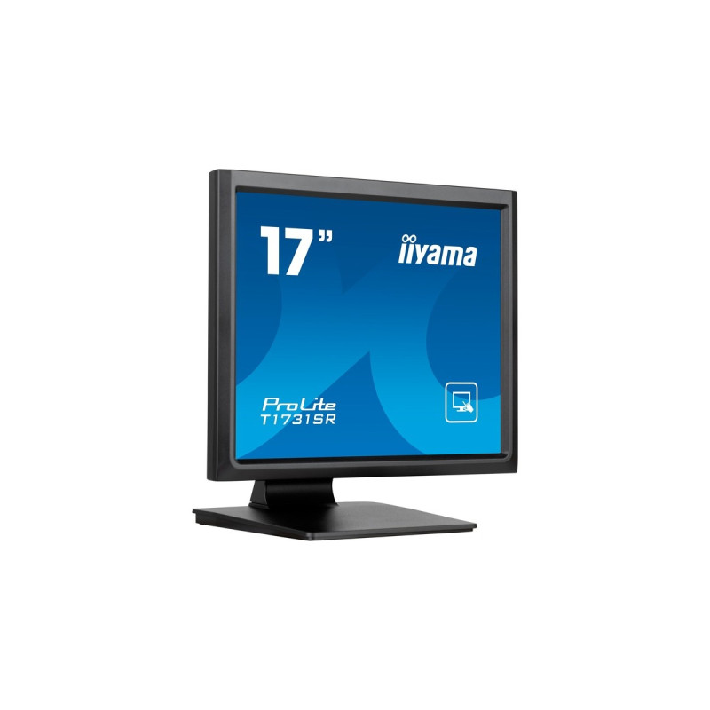 iiyama ProLite T1731SR-B1S, LED-Monitor(43 cm (17 Zoll), schwarz (matt), WXGA, TN, Touchscreen)