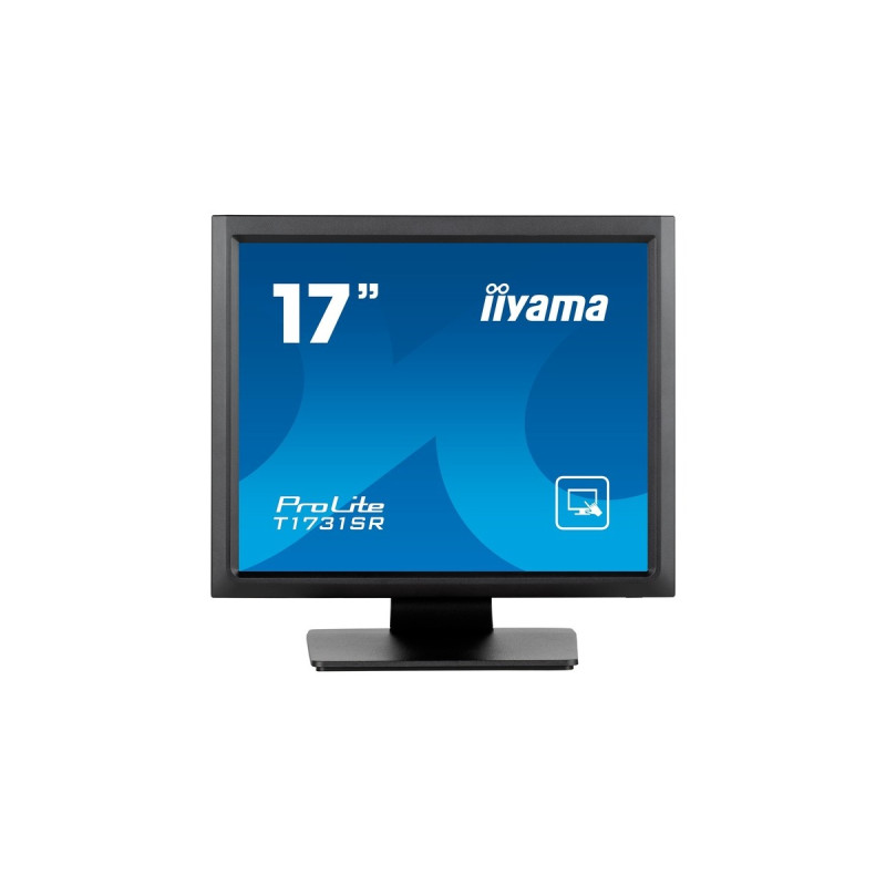 iiyama ProLite T1731SR-B1S, LED-Monitor(43 cm (17 Zoll), schwarz (matt), WXGA, TN, Touchscreen)