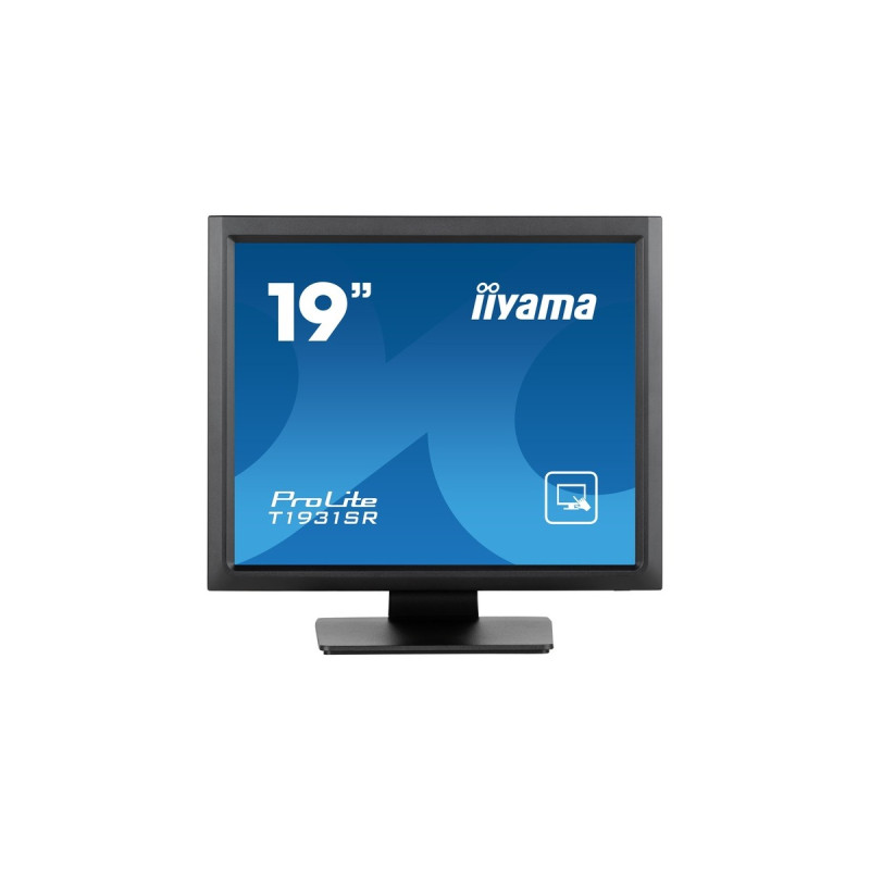 iiyama ProLite T1931SR-B1S, LED-Monitor(48 cm (19 Zoll), schwarz, SXGA, IPS, Touchscreen)