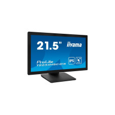iiyama ProLite T2234MSC-B1S, LED-Monitor(54.6 cm (21.5 Zoll), schwarz (matt), FullHD, IPS, VGA, HDMI, DisplayPort)