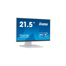 iiyama ProLite T2252MSC-W2, LED-Monitor(55 cm (21 Zoll), weiß, FHD, IPS, Touchscreen, HDMI)