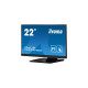 iiyama ProLite T2254MSC-B1AG, LED-Monitor(55 cm (22 Zoll), schwarz, FullHD, IPS, Touchscreen)